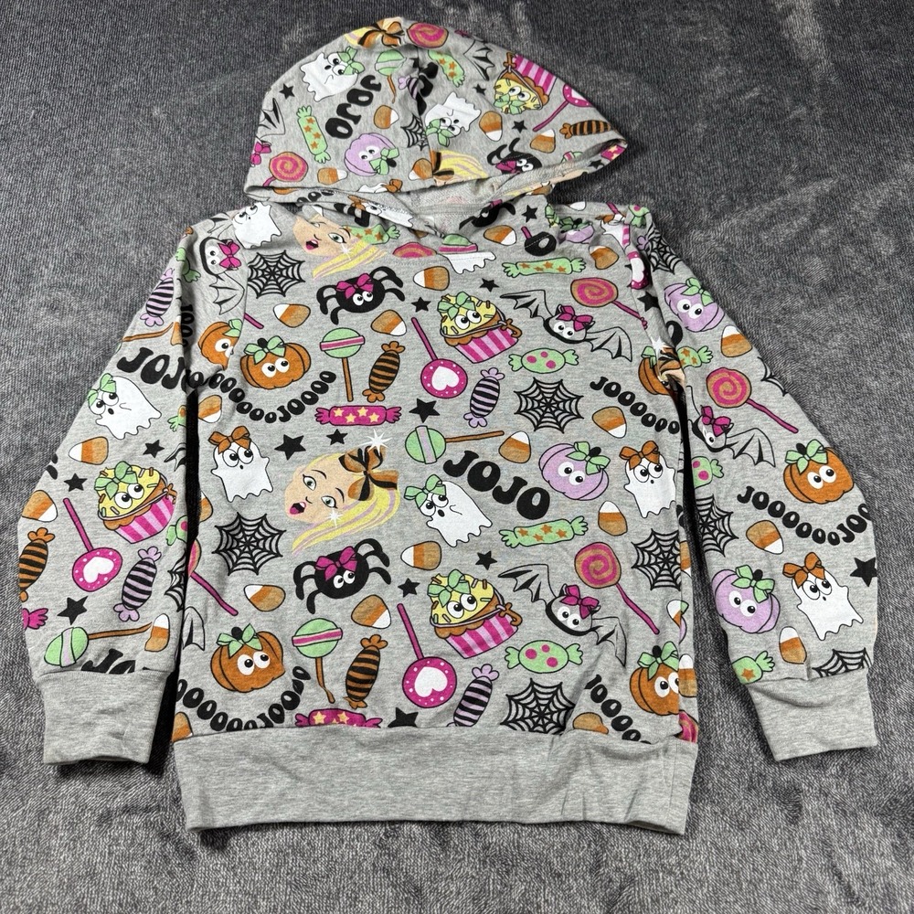 RARE NICKELODEON JOJO SIWA LIMITED EDITION GIRLS HALLOWEEN HOODIE SIZE M MEDIUM